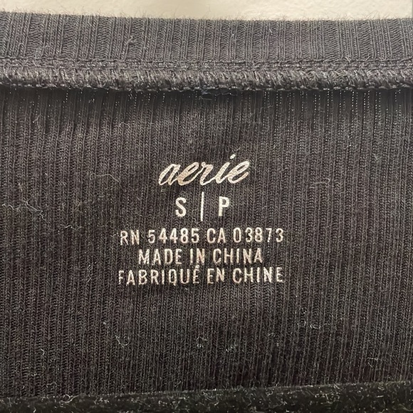Aerie black blouse - Picture 3 of 4